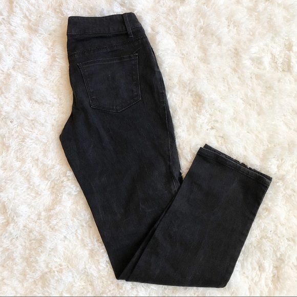 Faded Glory Denim - Women’s Faded Glory Black Stone-Washed Jeans Sz 8P
